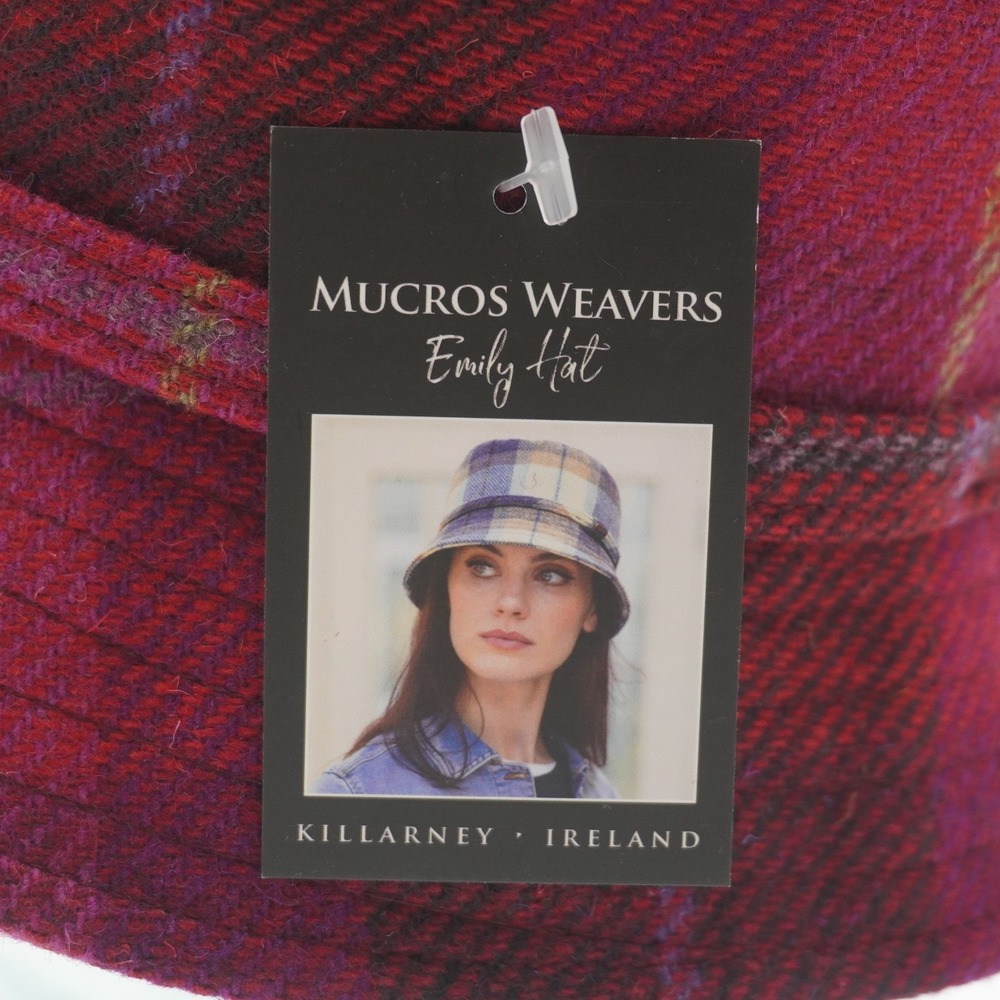 Mucros Weavers "Emily" Irish Wool Tweed Bucket Hat - Made in Killarney Ireland - Picture 5 of 16